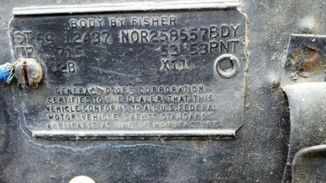 1969 Blue Chevrolet Camaro Coupe