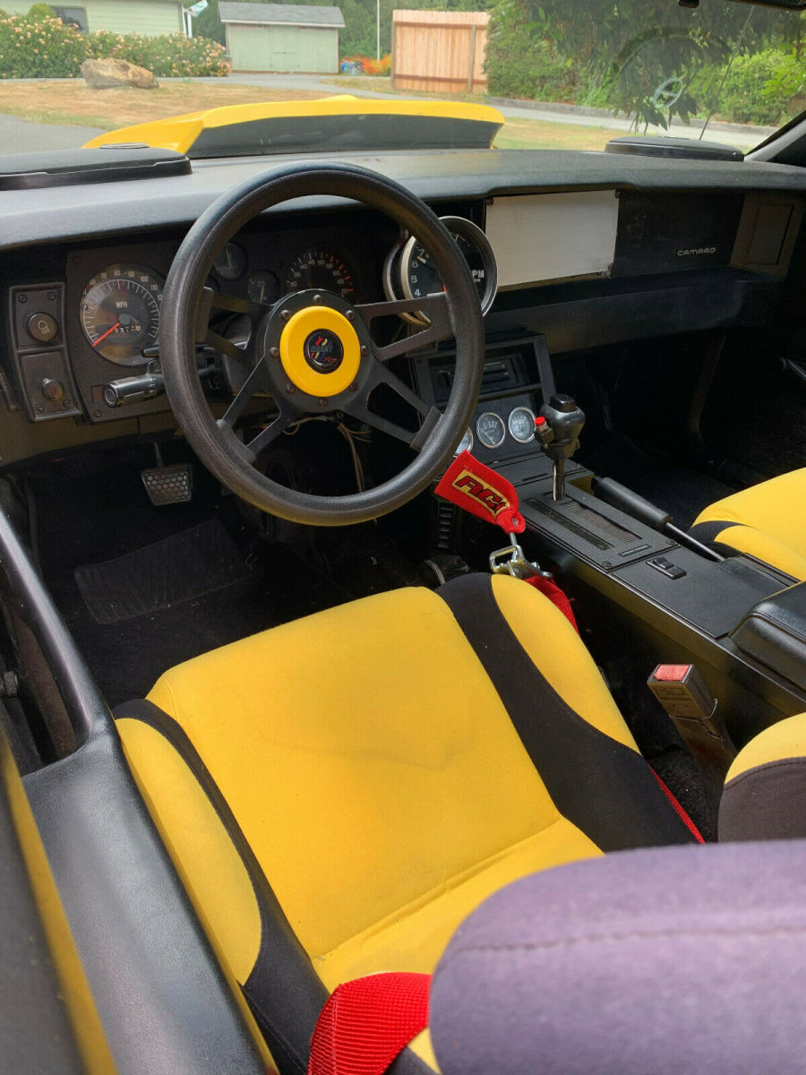 1984 Yellow Chevrolet Camaro Coupe