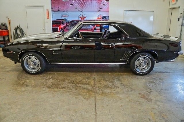 1969 Black Chevrolet Camaro --