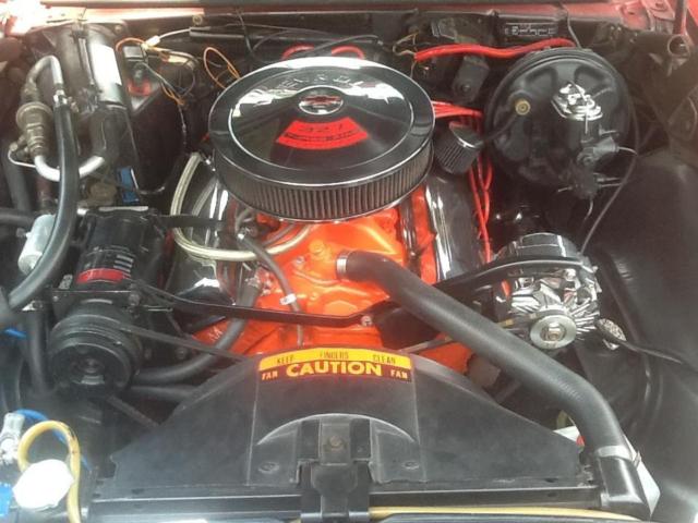 1968 Red Chevrolet Camaro Convertible