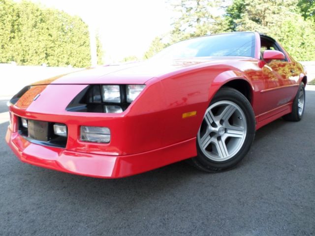 1989 Red Chevrolet Camaro