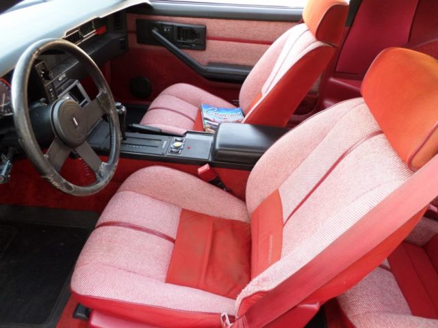 1989 Red Chevrolet Camaro