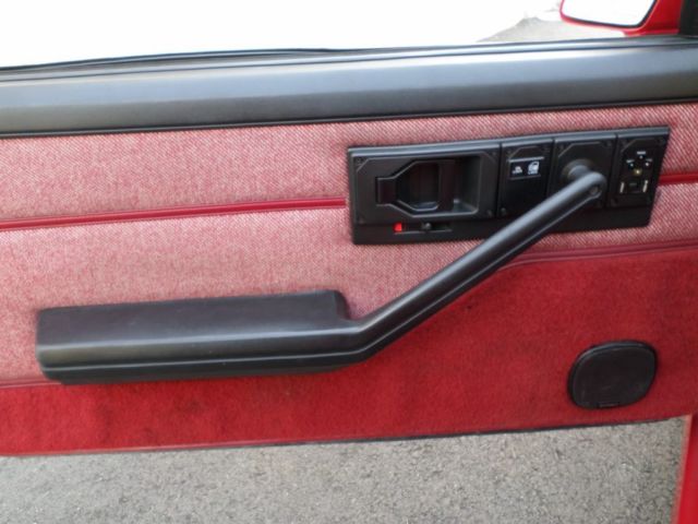 1989 Red Chevrolet Camaro