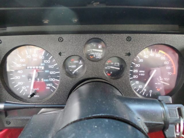 1989 Red Chevrolet Camaro