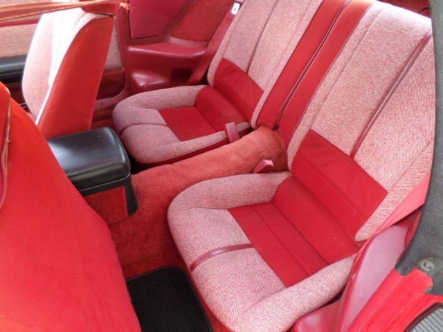 1989 Red Chevrolet Camaro