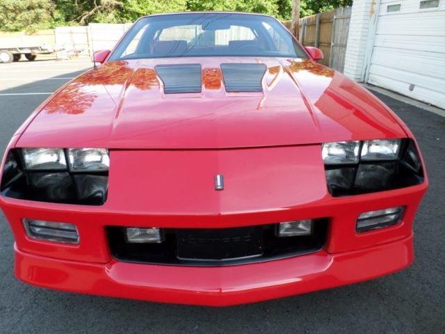 1989 Red Chevrolet Camaro