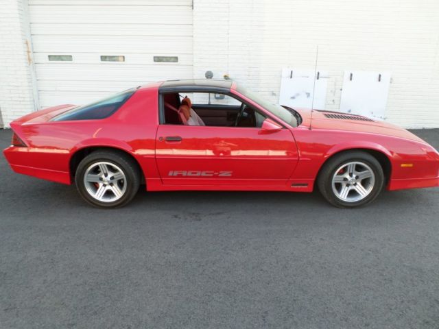 1989 Red Chevrolet Camaro