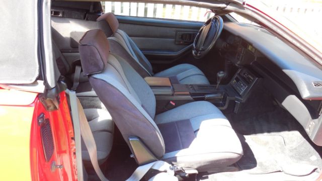 1990 Red Chevrolet Camaro Convertible