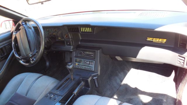 1990 Red Chevrolet Camaro Convertible