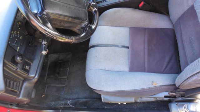 1990 Red Chevrolet Camaro Convertible