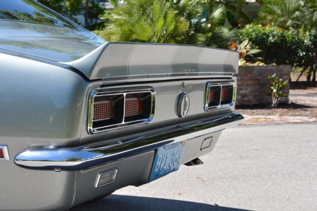 1968 jade green/silver Chevrolet Camaro Coupe
