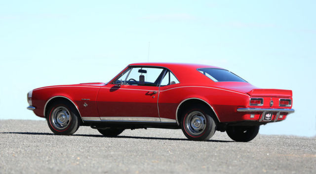 1967 Bolero Red Chevrolet Camaro Coupe