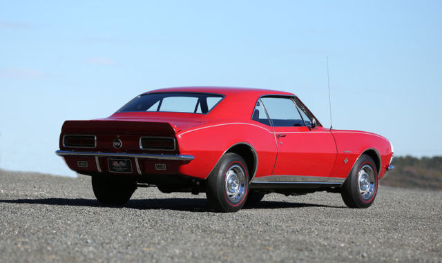 1967 Bolero Red Chevrolet Camaro Coupe