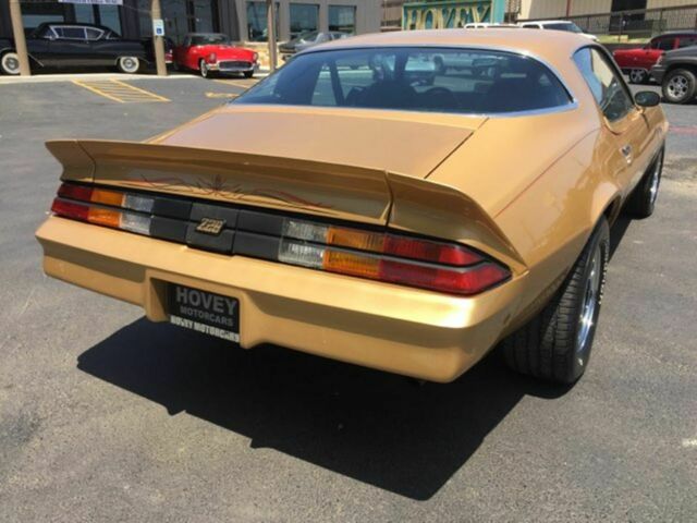1980 Gold Chevrolet Camaro Coupe