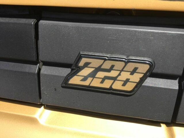 1980 Gold Chevrolet Camaro Coupe