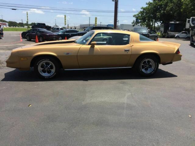 1980 Gold Chevrolet Camaro Coupe
