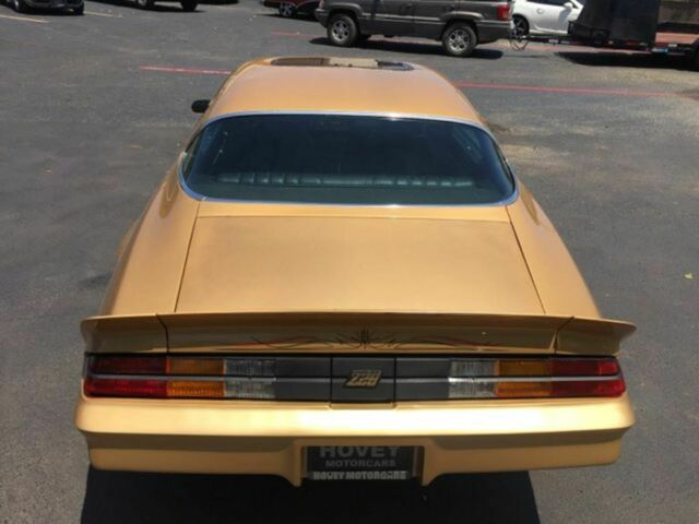1980 Gold Chevrolet Camaro Coupe