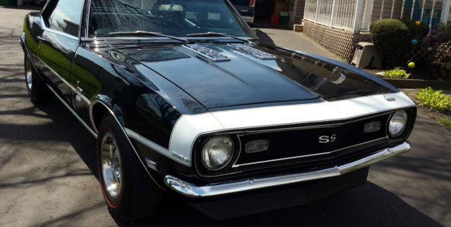 1968 Fathom Blue Chevrolet Camaro