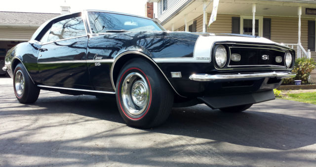 1968 Fathom Blue Chevrolet Camaro