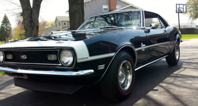 1968 Fathom Blue Chevrolet Camaro