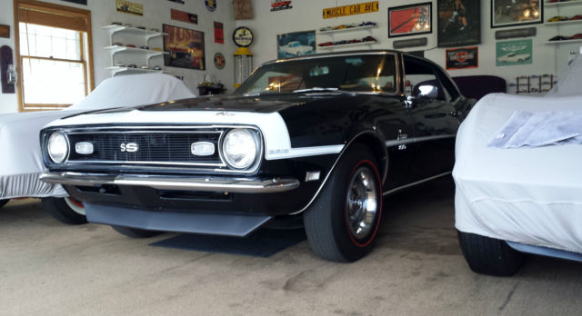 1968 Fathom Blue Chevrolet Camaro