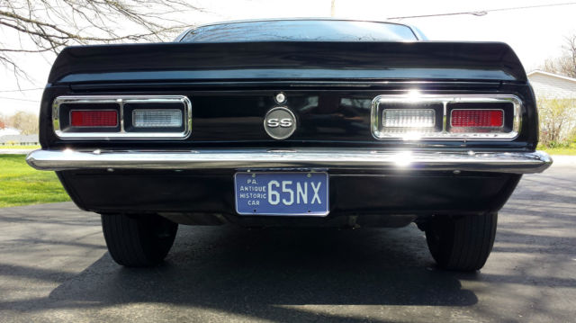 1968 Fathom Blue Chevrolet Camaro