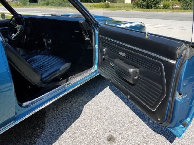 1969 Blue Chevrolet Camaro Coupe