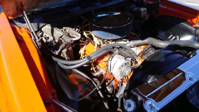 1973 Orange Chevrolet Camaro Coupe