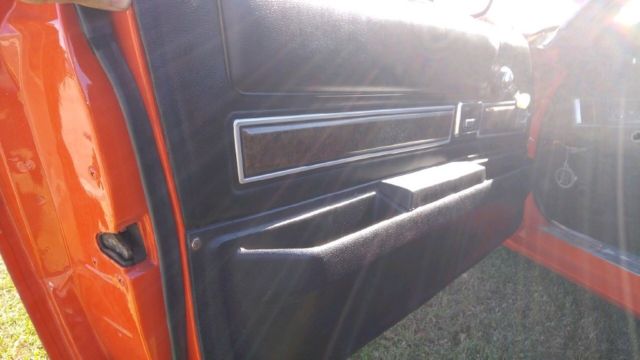 1973 Orange Chevrolet Camaro Coupe