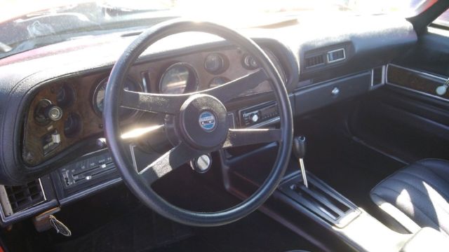 1973 Orange Chevrolet Camaro Coupe