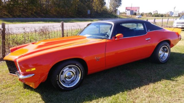 1973 Orange Chevrolet Camaro Coupe