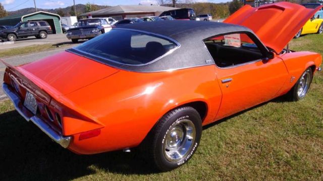 1973 Orange Chevrolet Camaro Coupe