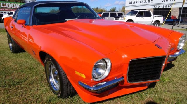 1973 Orange Chevrolet Camaro Coupe