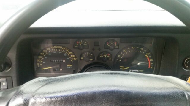 1991 Black Chevrolet Camaro