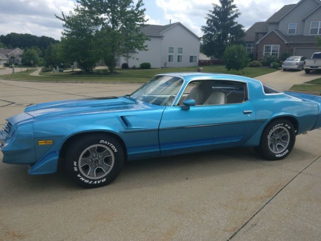 1980 Blue Chevrolet Camaro Coupe