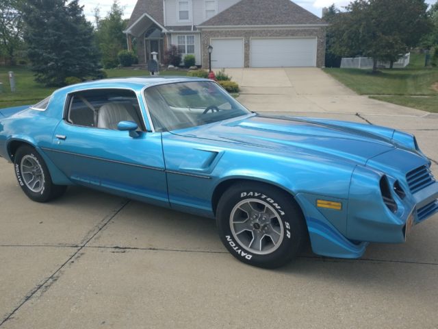 1980 Blue Chevrolet Camaro Coupe