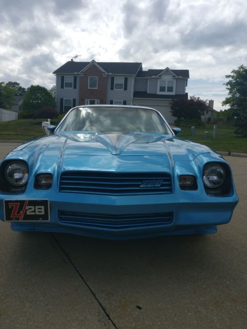 1980 Blue Chevrolet Camaro Coupe