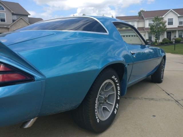 1980 Blue Chevrolet Camaro Coupe