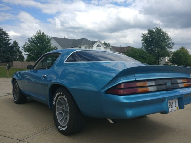 1980 Blue Chevrolet Camaro Coupe
