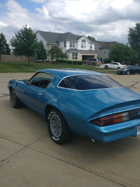 1980 Blue Chevrolet Camaro Coupe