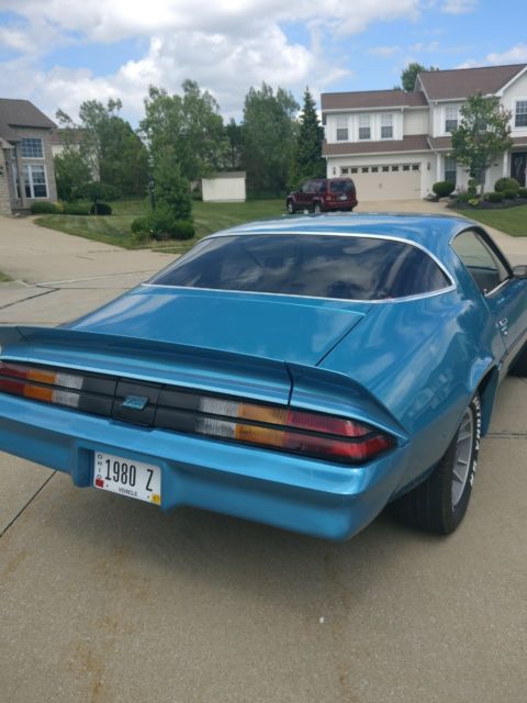 1980 Blue Chevrolet Camaro Coupe