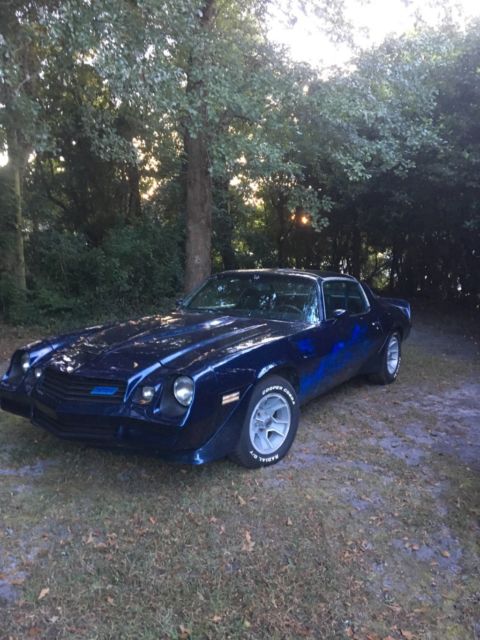 1980 Blue Chevrolet Camaro Coupe
