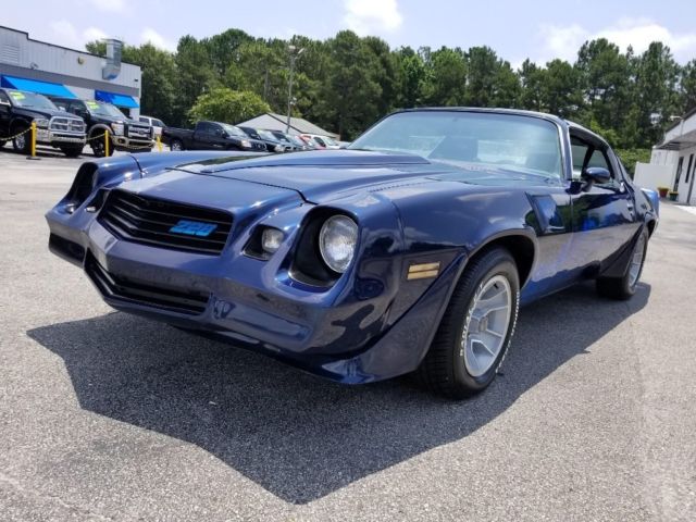1980 Blue Chevrolet Camaro Coupe