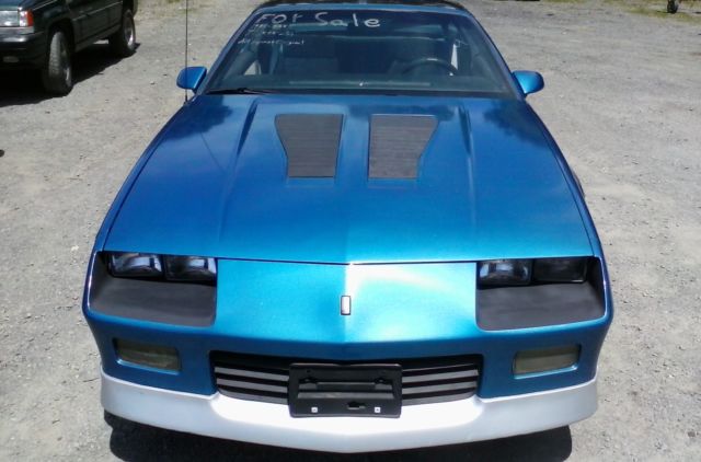 1985 Blue Chevrolet Camaro Coupe