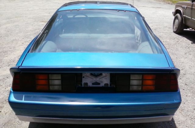 1985 Blue Chevrolet Camaro Coupe