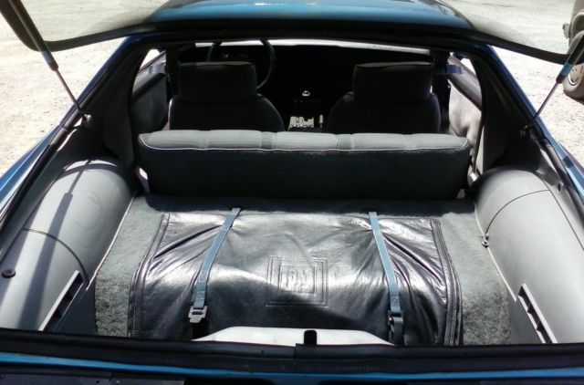 1985 Blue Chevrolet Camaro Coupe