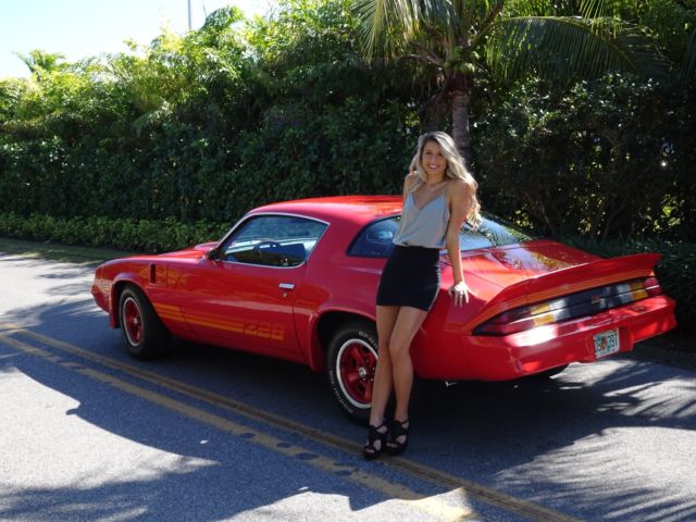 1981 Red Chevrolet Camaro Coupe
