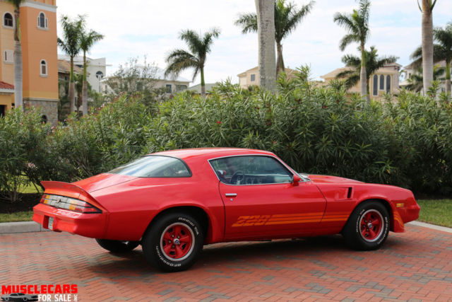 1981 Red Chevrolet Camaro Coupe