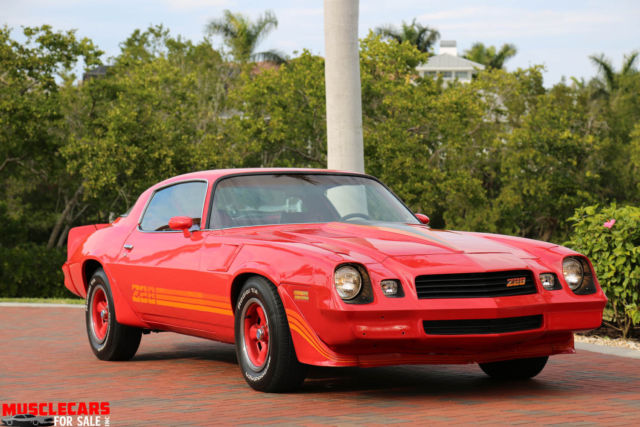 1981 Red Chevrolet Camaro Coupe