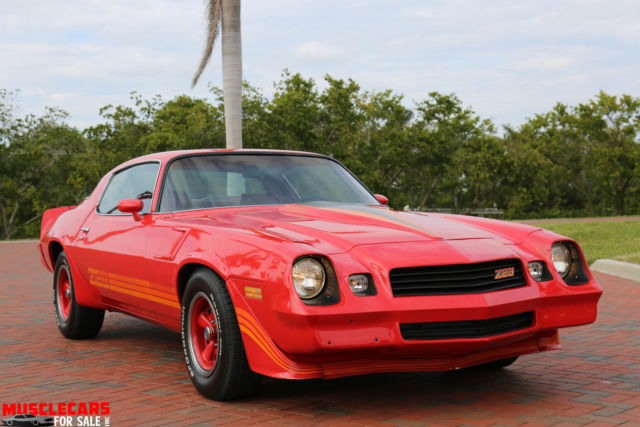 1981 Red Chevrolet Camaro Coupe